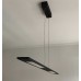 Gandino Matt Black LED 1200mm Linear Pendant