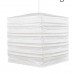 Rice Paper Shade Square White